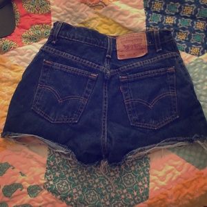 Vintage  Levi shorts Levi 550’s- high waisted